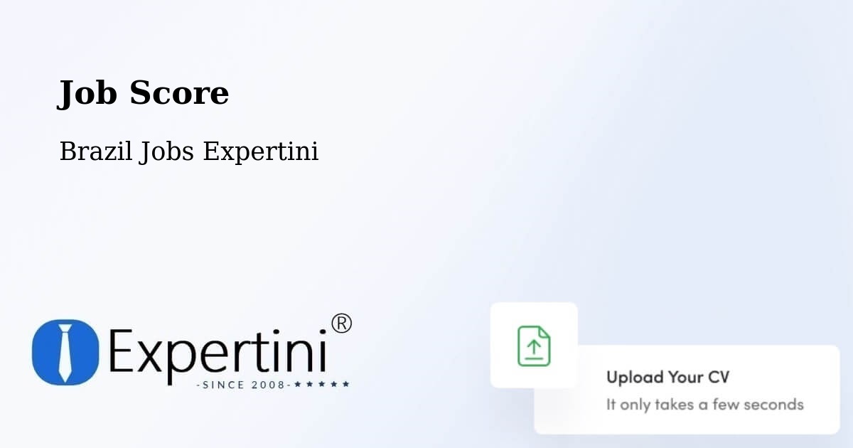 Job Score & Job Description Score Tool – São Sepé - Brazil Jobs Expertini