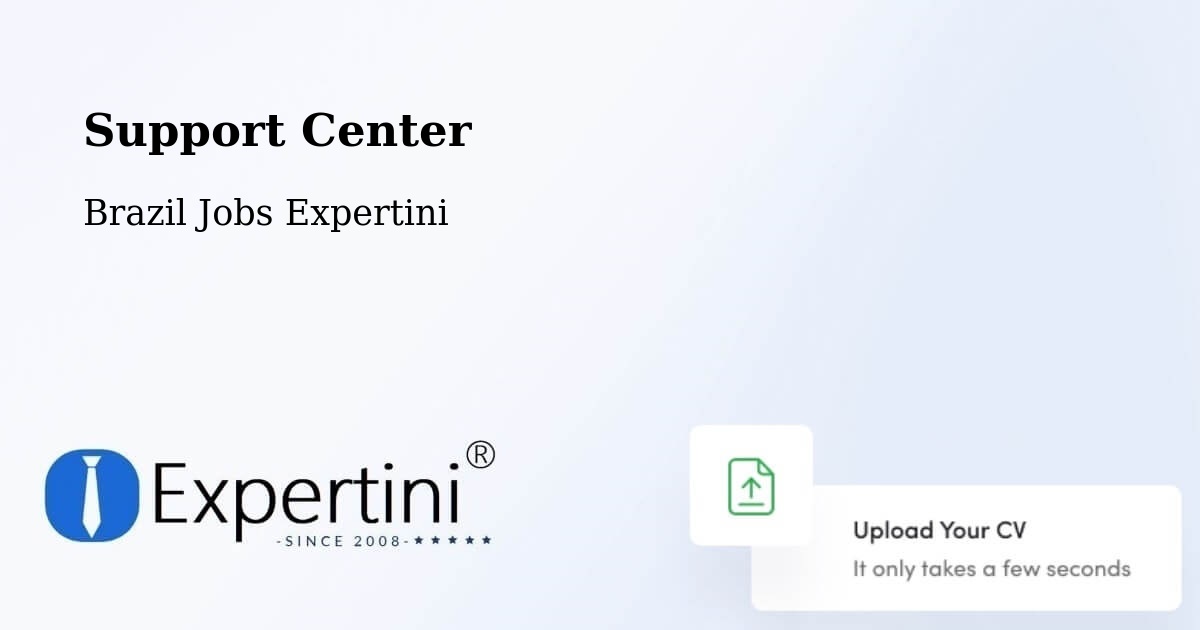 Support Services – São Sepé - Brazil Jobs Expertini